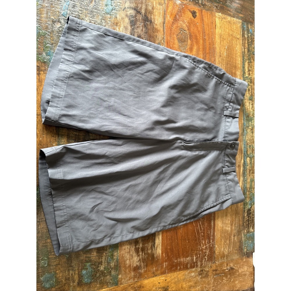 Nike Golf Dri-Fit Flat Front Gray Shorts Mens Size 30 X 10,
